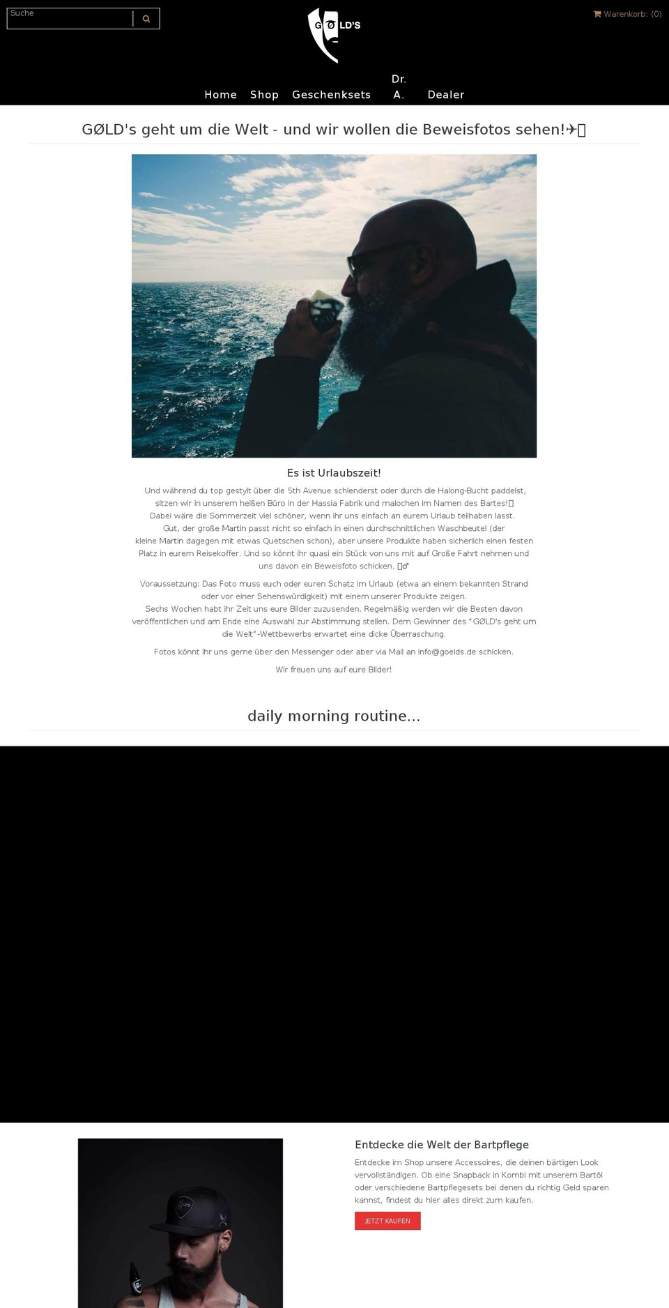 goelds.com shopify website screenshot