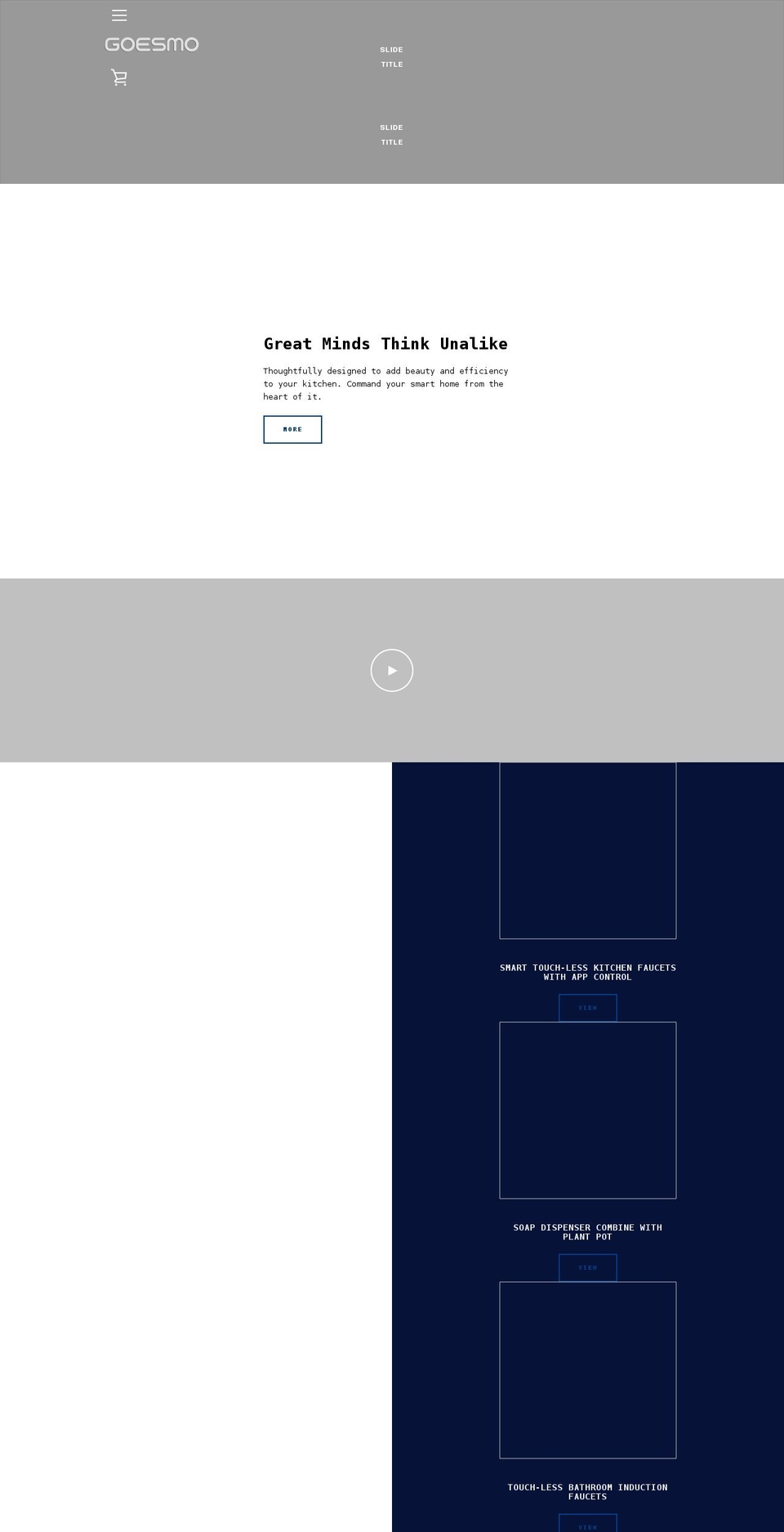 goesmo.com shopify website screenshot