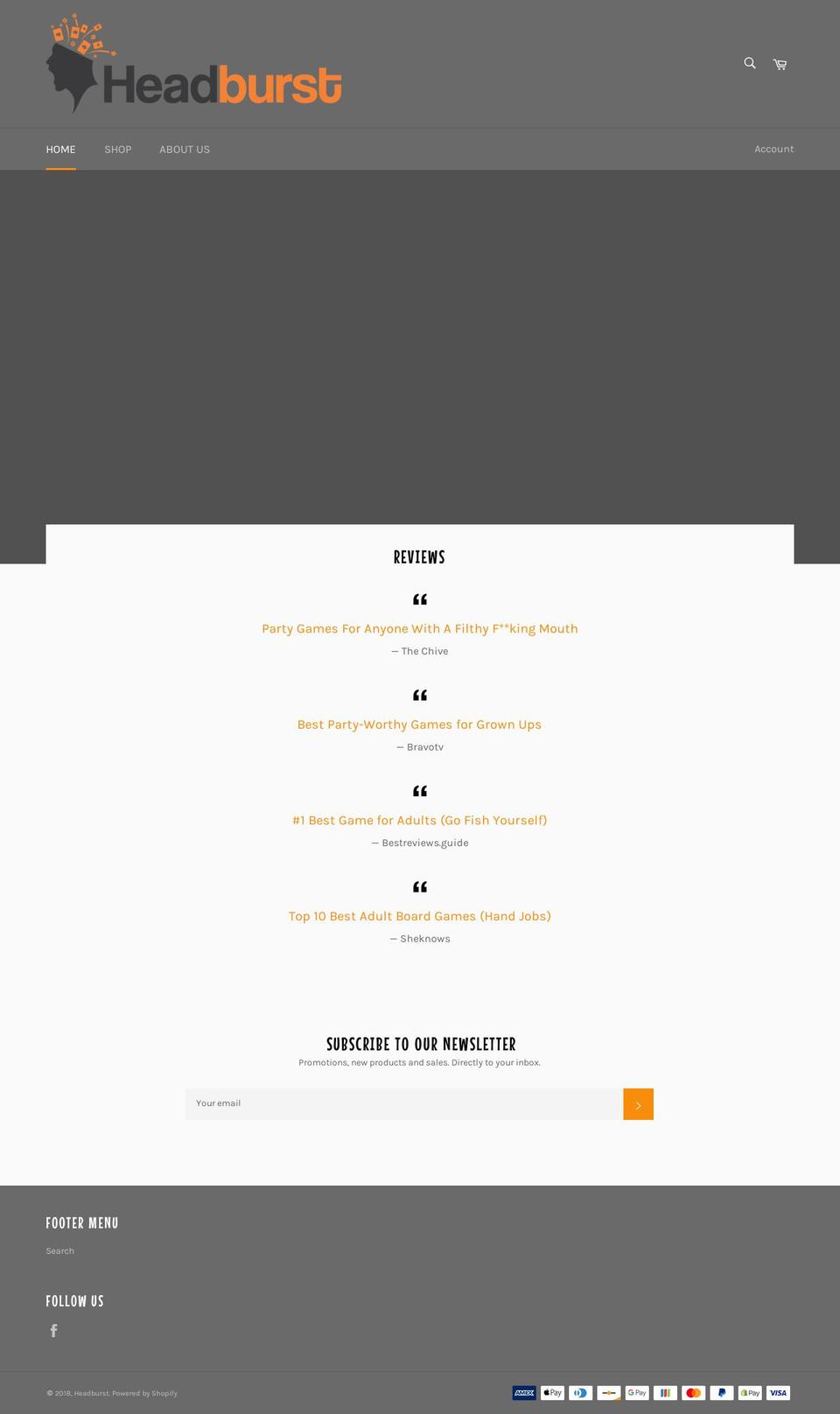 gofishyourselfgame.com — Shopify storefront screenshot