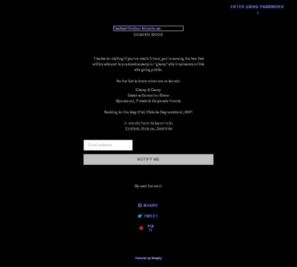 gofortoad.com shopify website screenshot