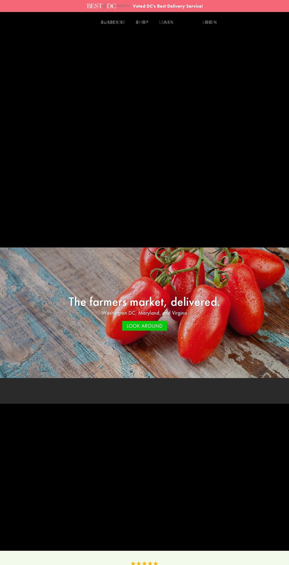 gofromthefarmer.com shopify website screenshot
