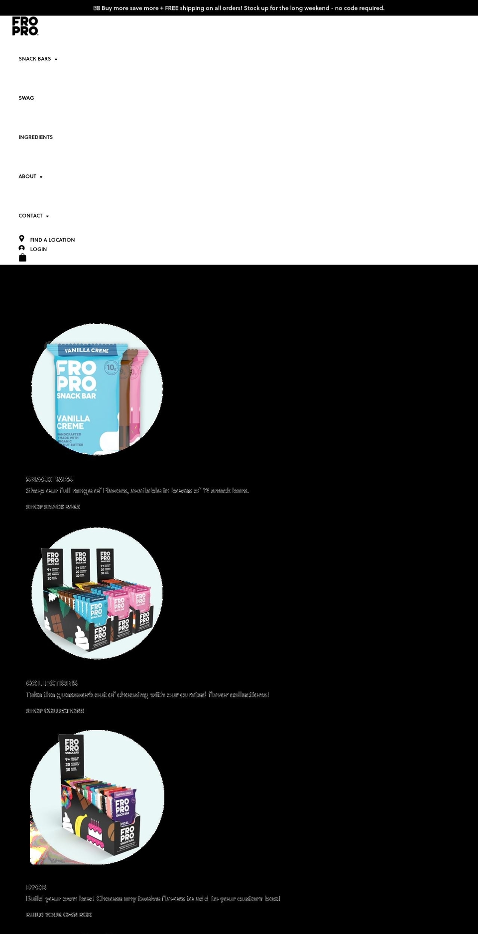 gofropro.com shopify website screenshot