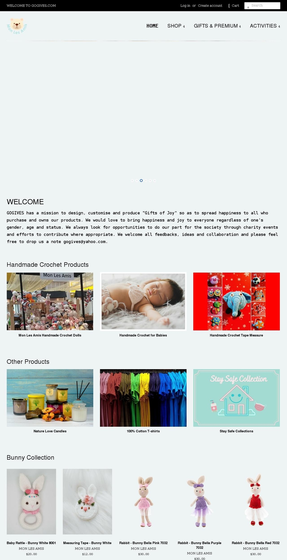 gogives.com shopify website screenshot