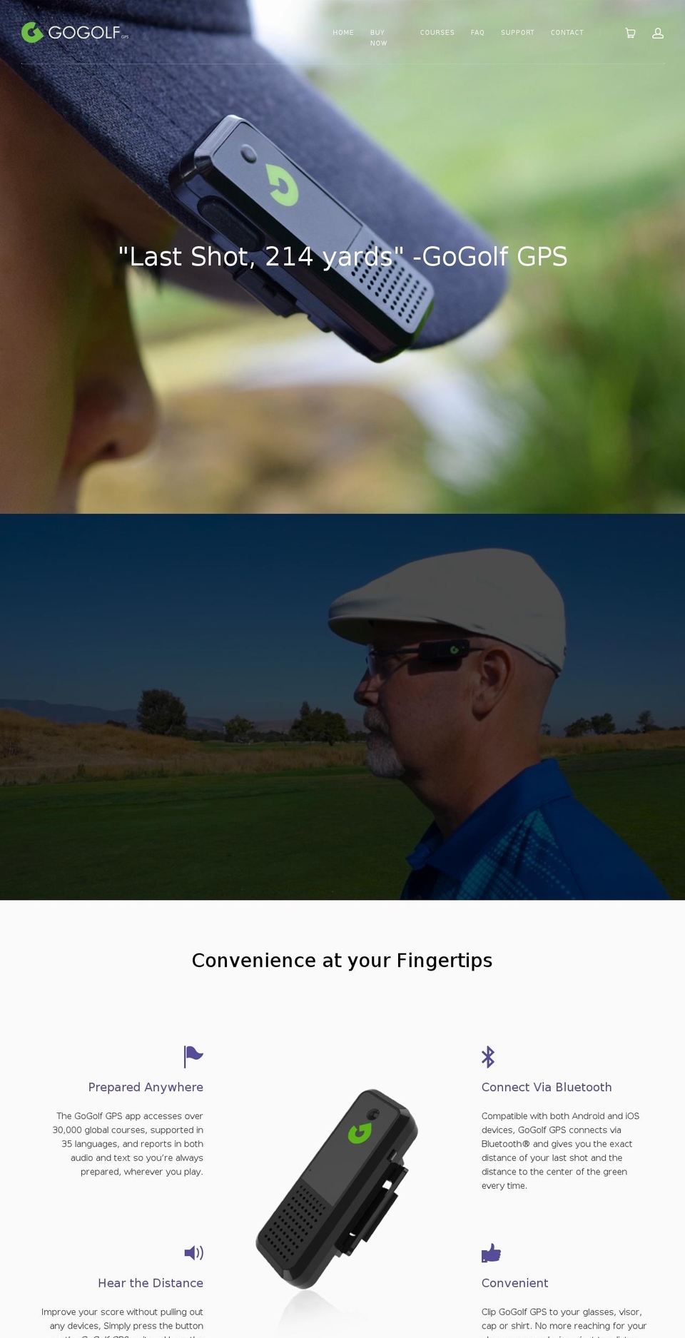 gogolfgps.com shopify website screenshot