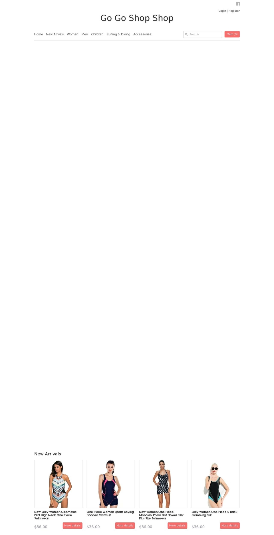 gogoshopshop.com — Shopify storefront screenshot