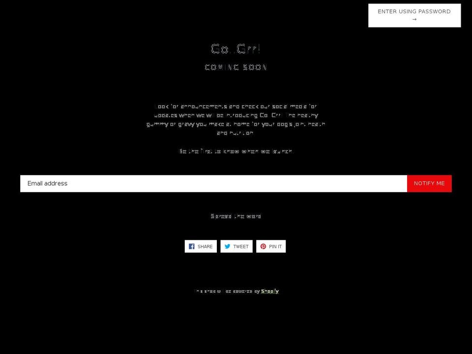gogrr.com — Shopify storefront screenshot