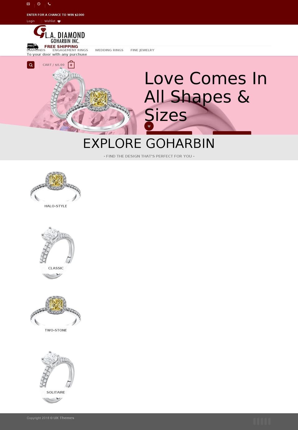 goharbinusa.com — Shopify storefront screenshot