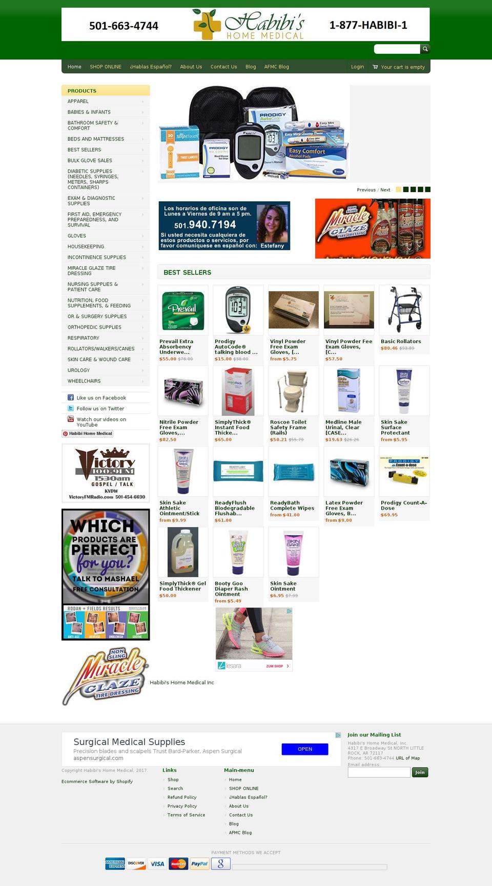 Megatronic HHM Shopify theme site example gohhm.com