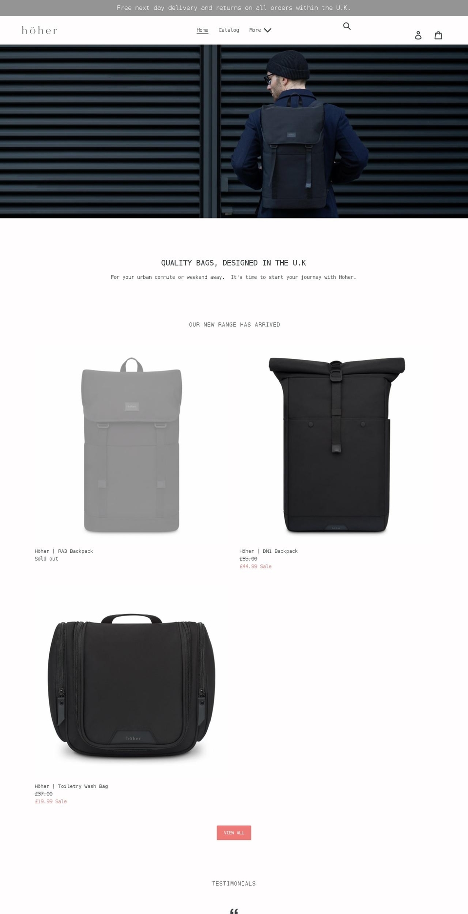 gohoher.com shopify website screenshot