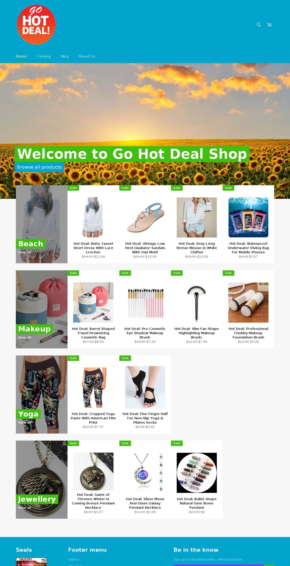gohotdeal.com — Shopify storefront screenshot