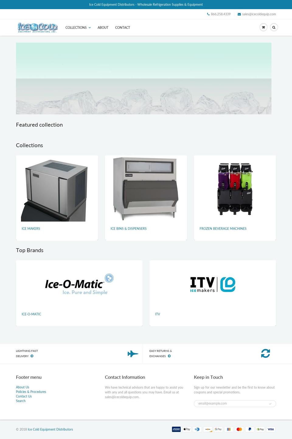 goicecold.com — Shopify storefront screenshot