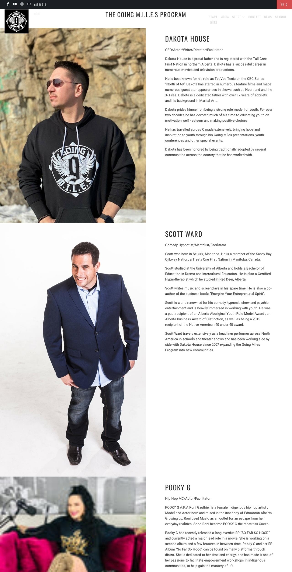 goingmiles.org shopify website screenshot