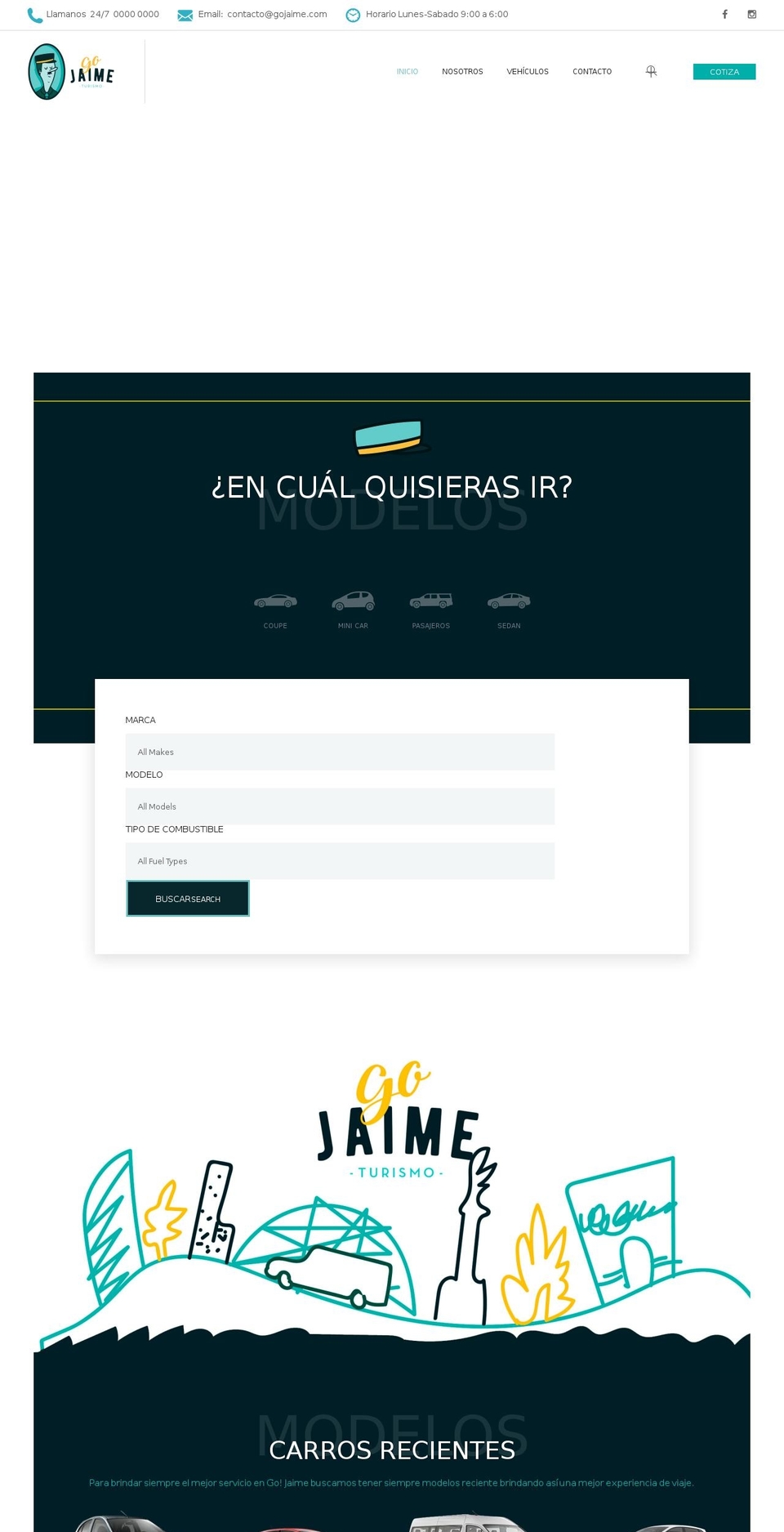 gojaime.com — Shopify storefront screenshot