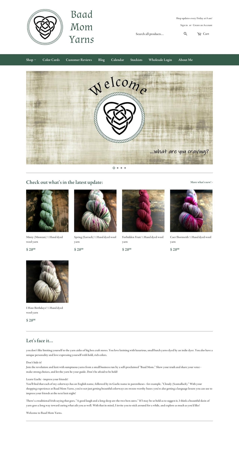 goknityourself.com — Shopify storefront screenshot