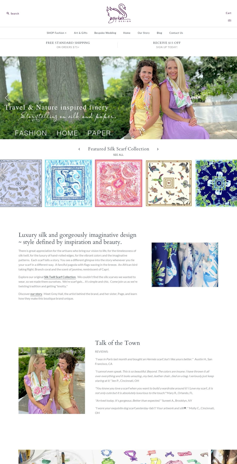 Copy of Symmetry Shopify theme site example goknottyscarf.com