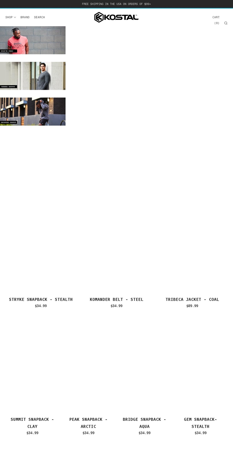 gokostal.com shopify website screenshot