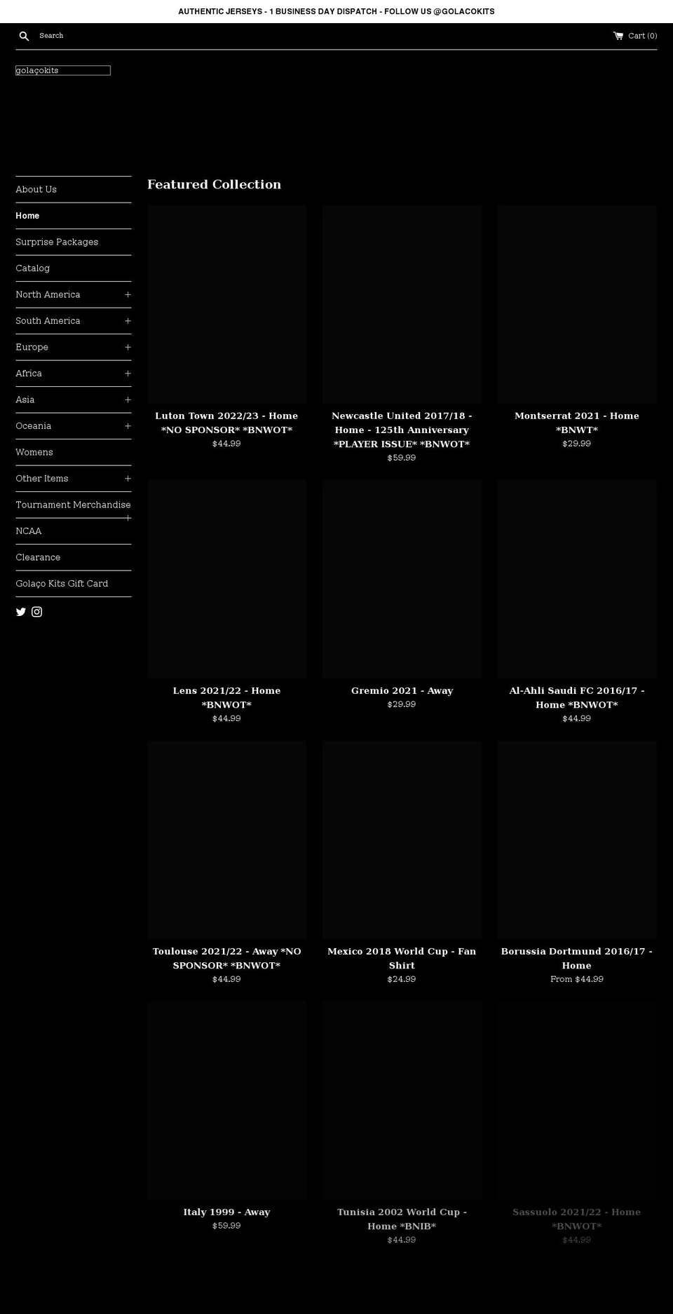 golacokits.com shopify website screenshot