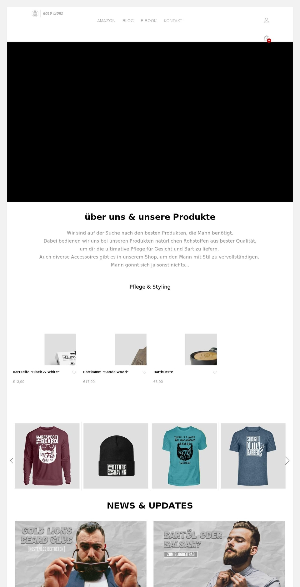 gold-lions.de shopify website screenshot