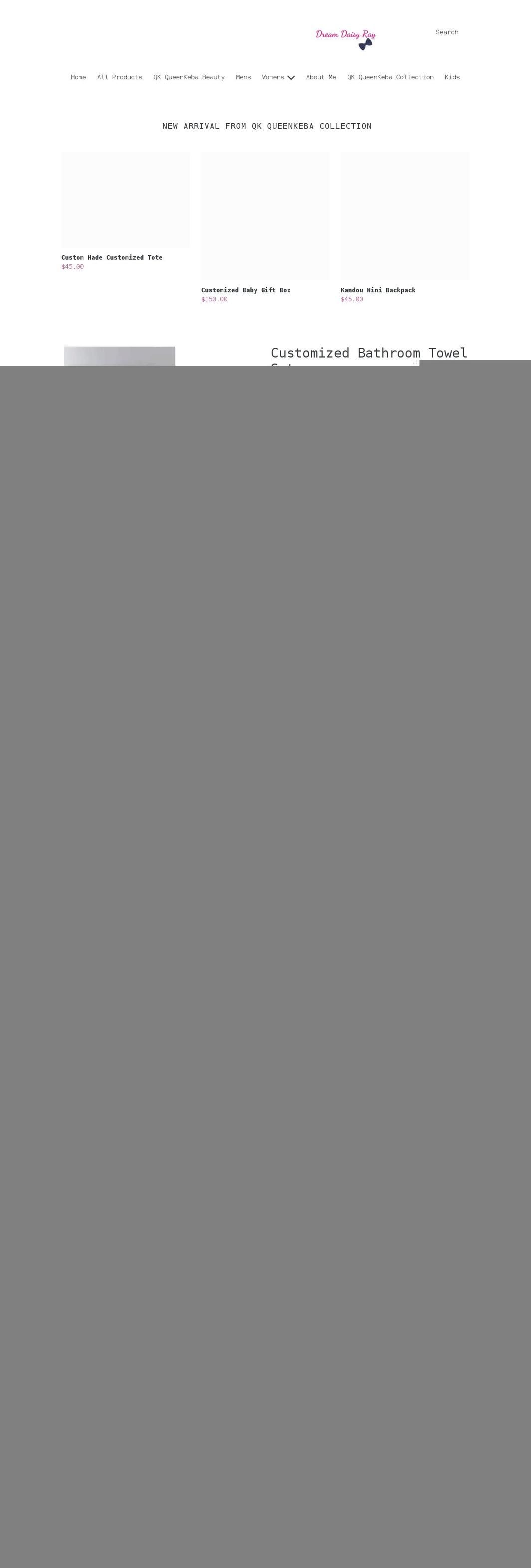 goldandmauve.com shopify website screenshot