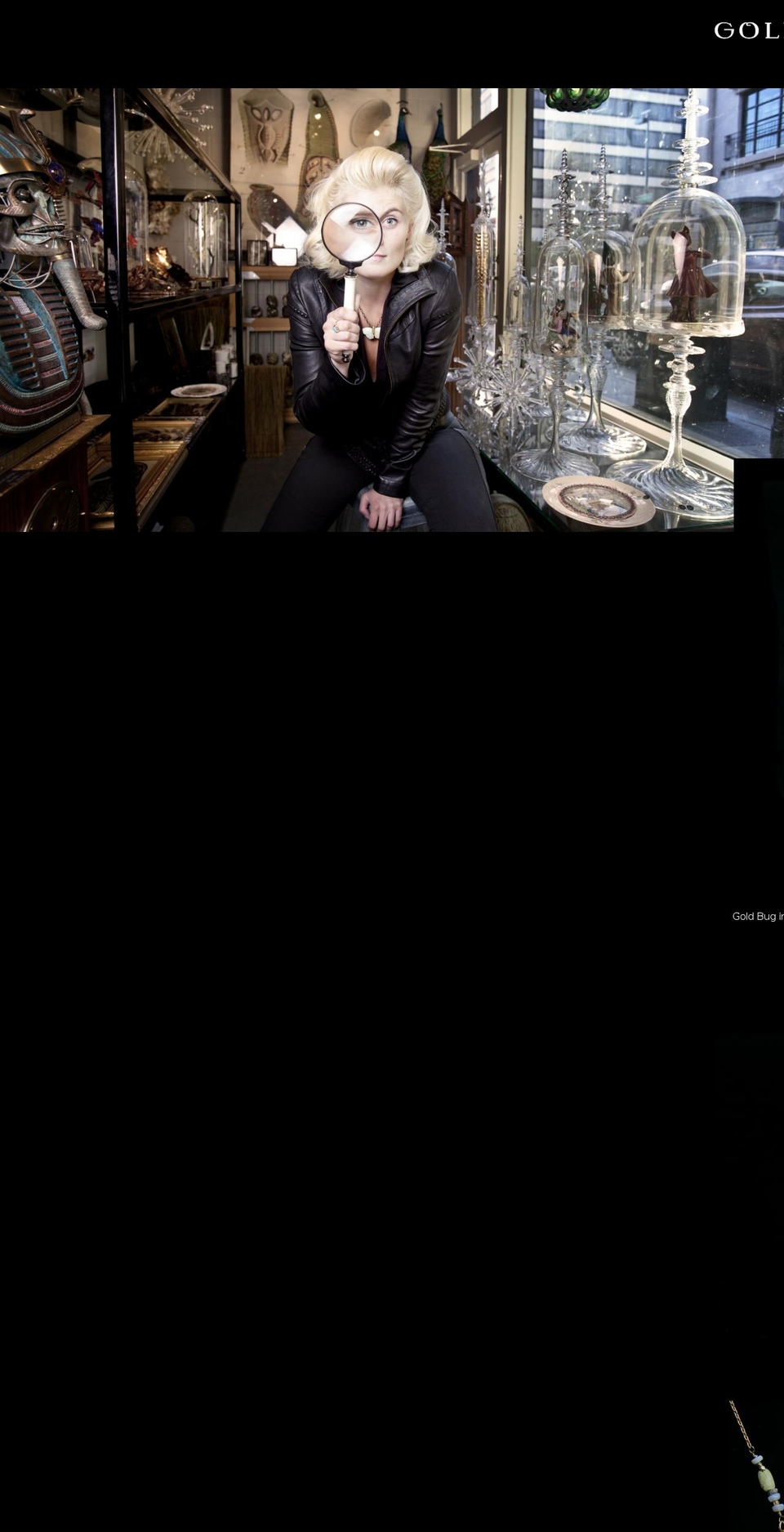 goldbugpasadena.com shopify website screenshot