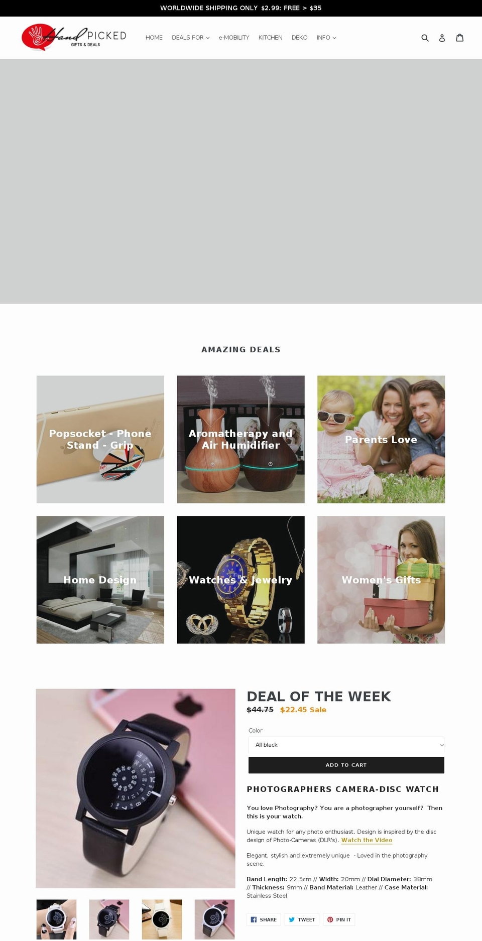 golden-gifts.net shopify website screenshot