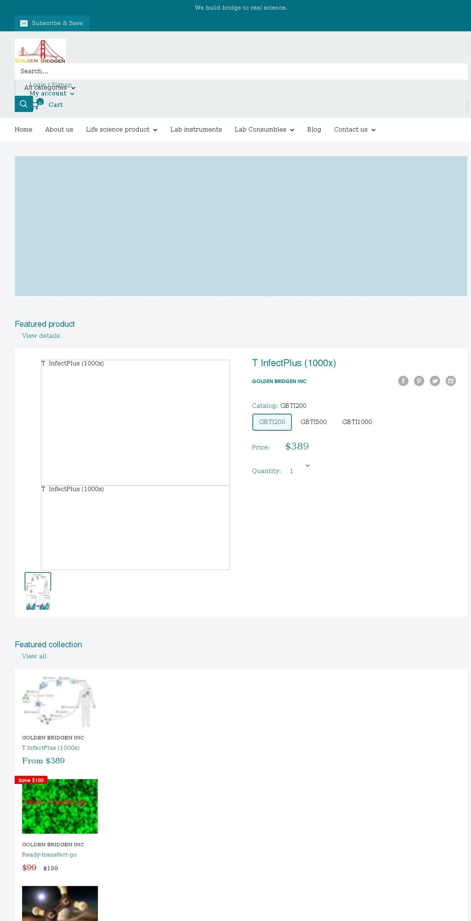 goldenbridgen.com shopify website screenshot