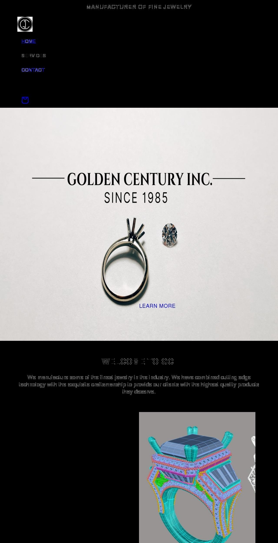 goldencenturycasting.com shopify website screenshot