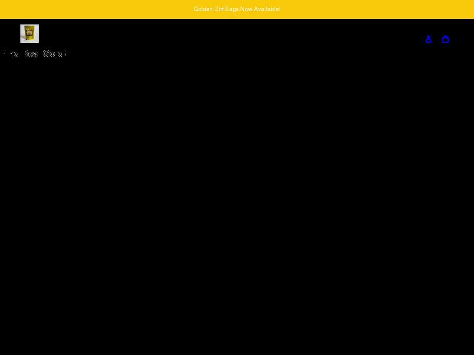 goldendirtbags.com shopify website screenshot