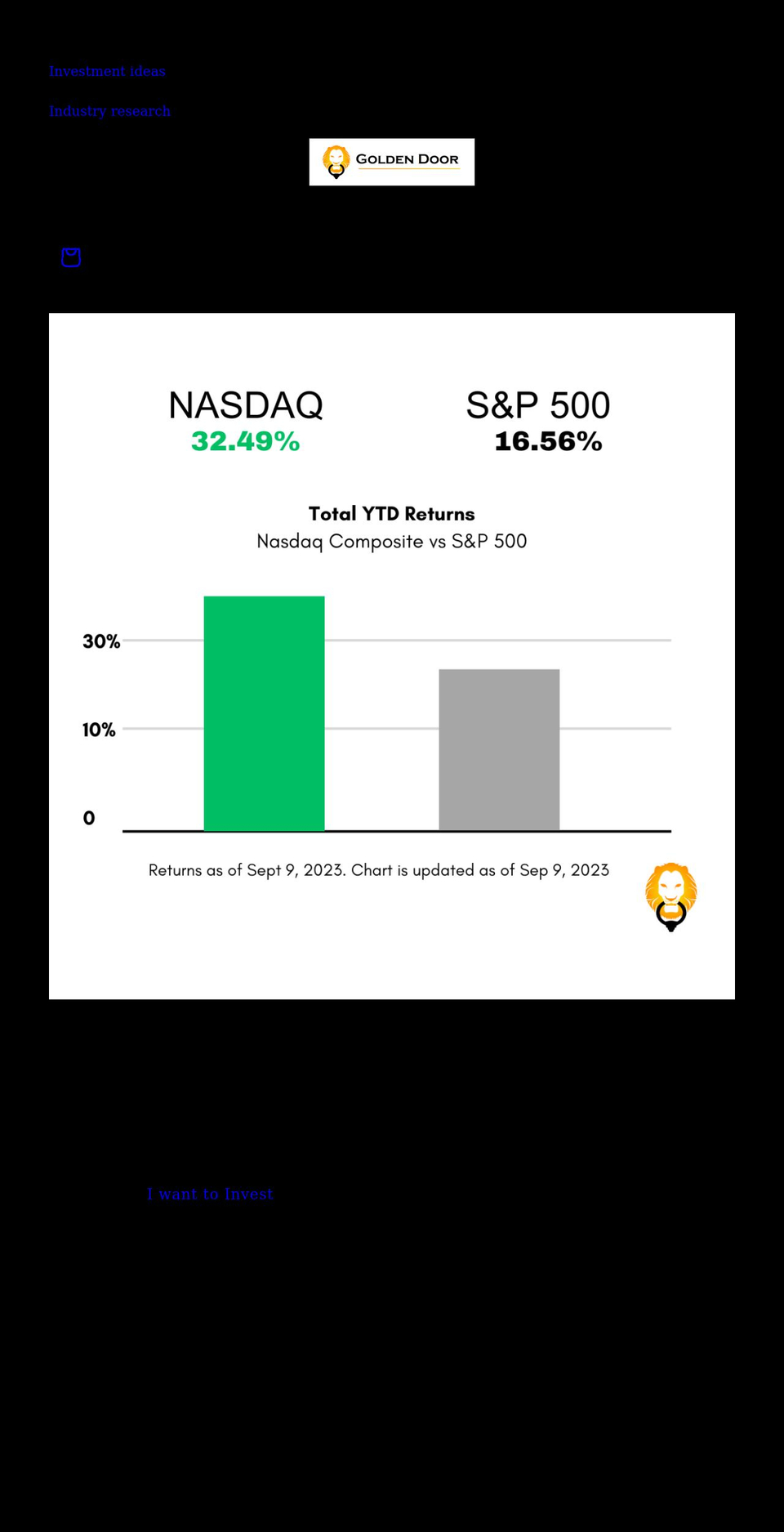 goldendoorasset.com shopify website screenshot