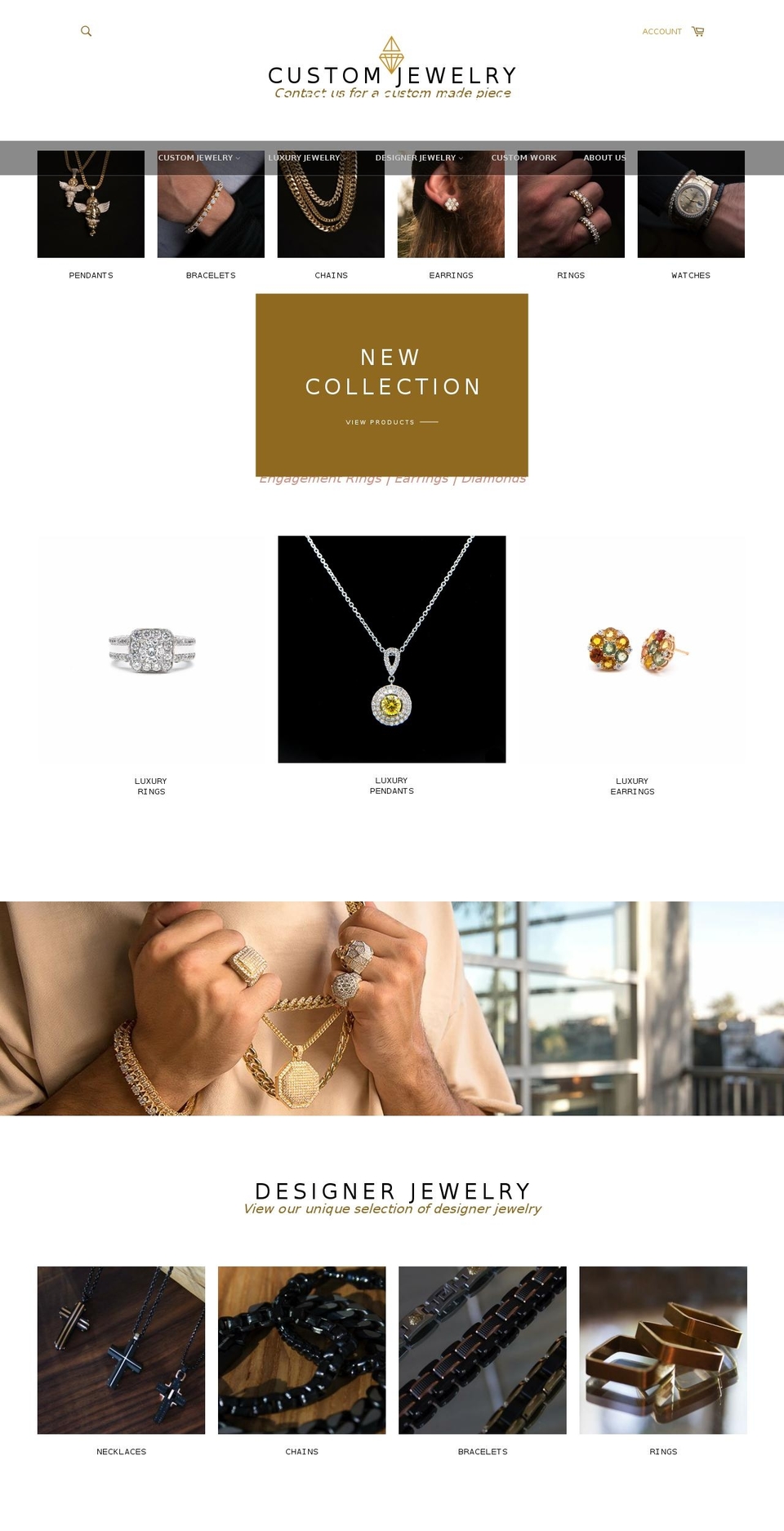 goldenempirejewelry.com — Shopify storefront screenshot