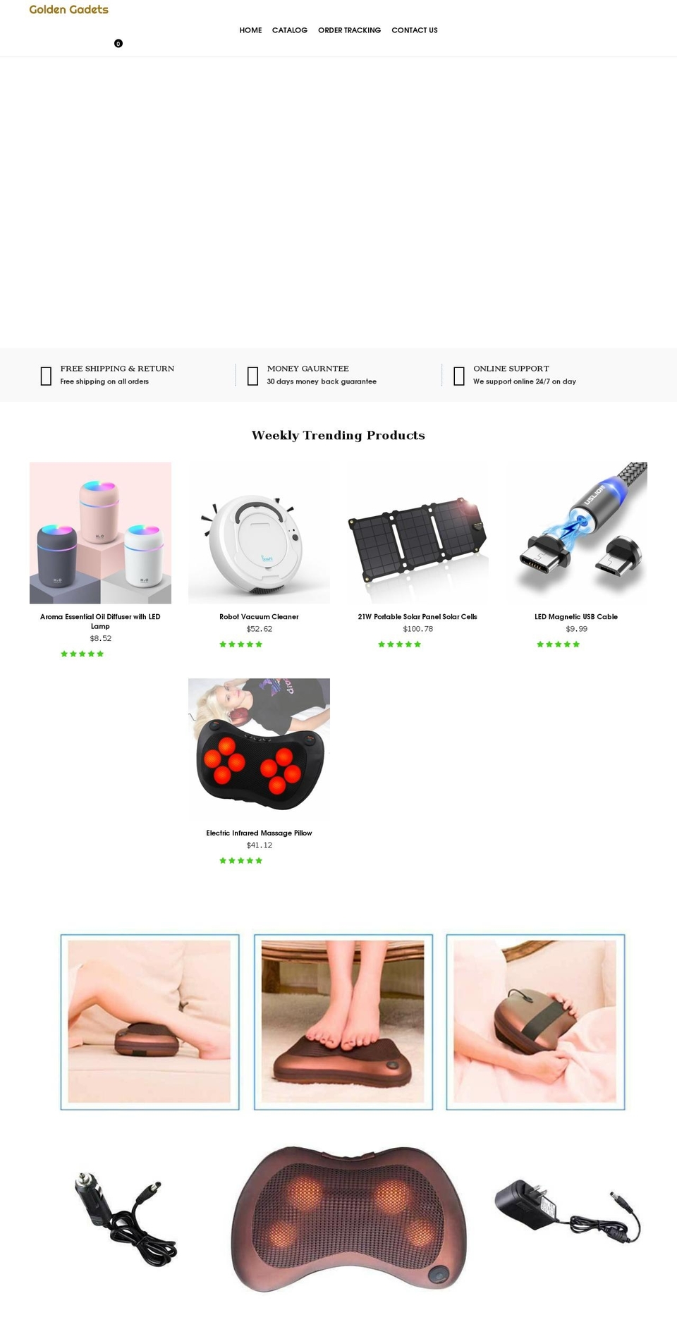 goldengadgetsllc.com shopify website screenshot