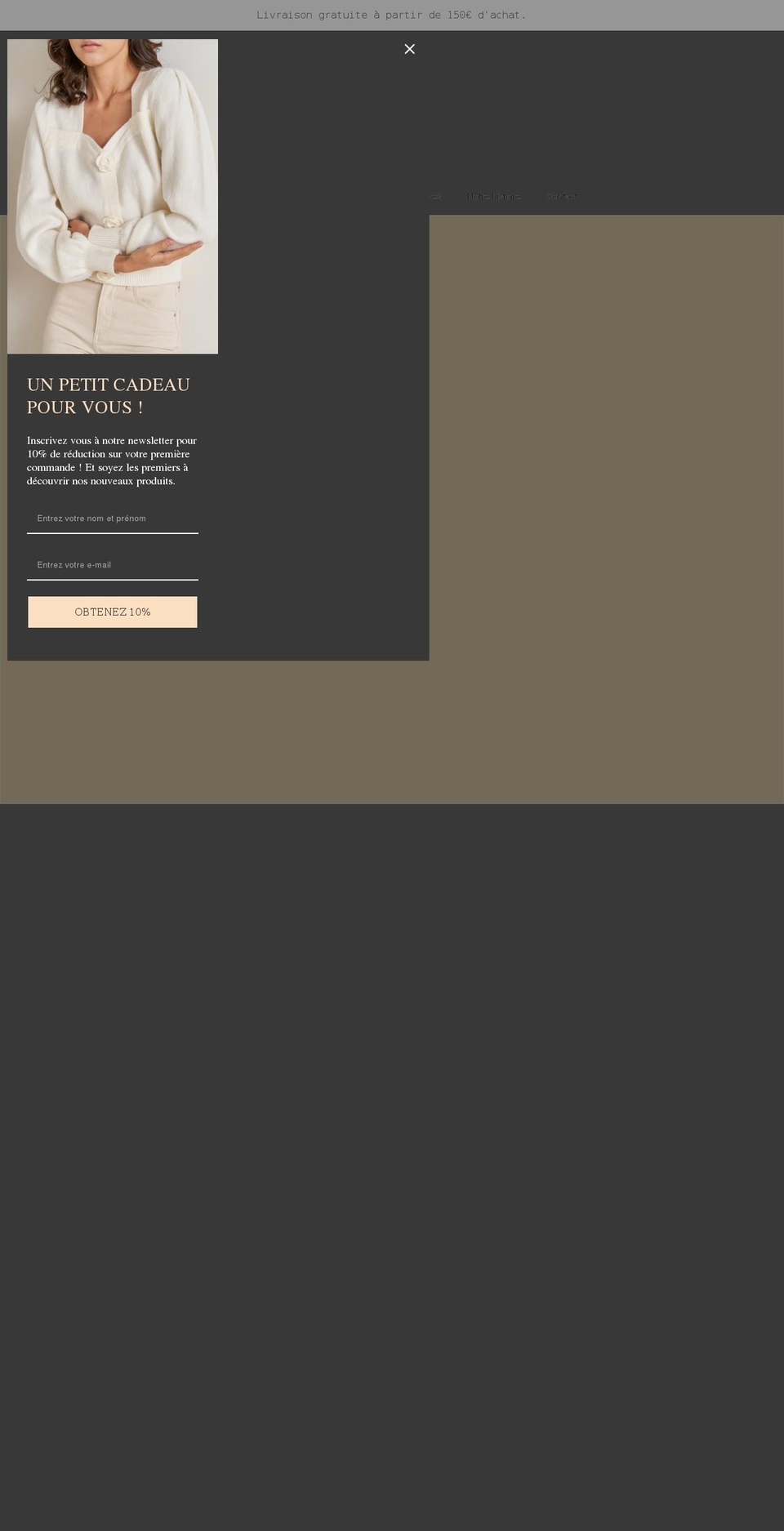 goldenliveparis.com shopify website screenshot