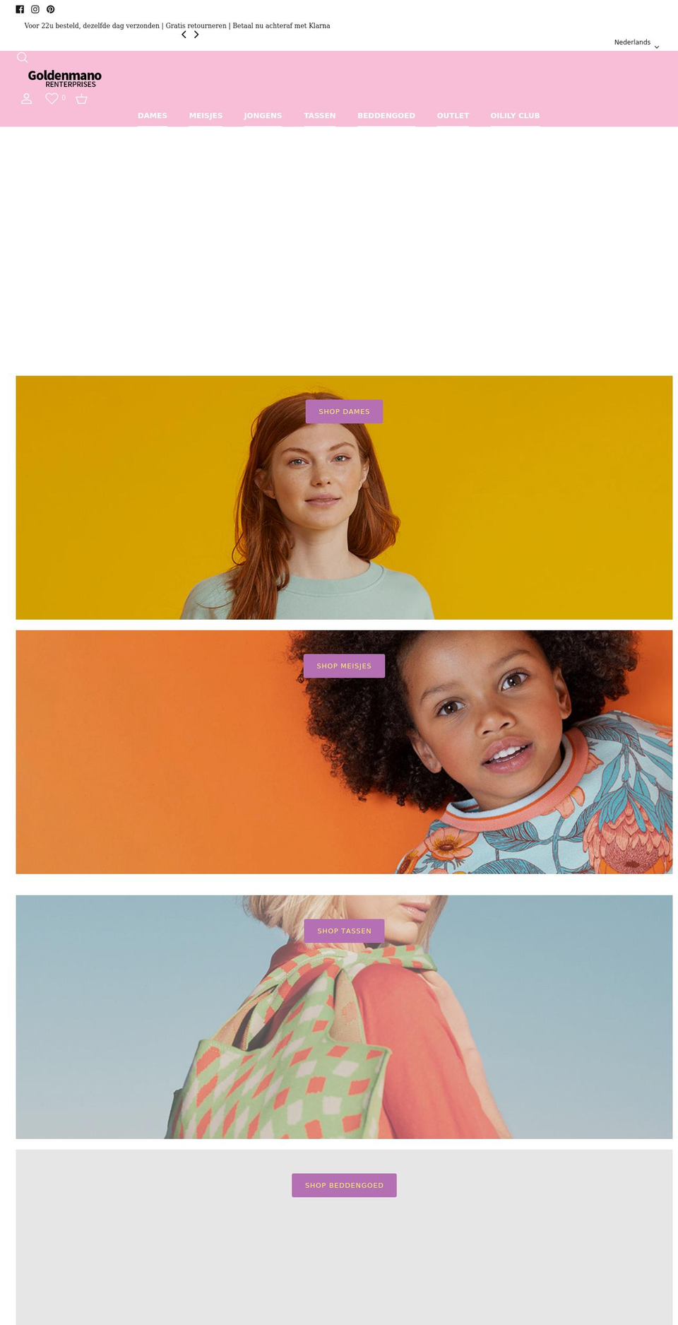 goldenmanorenterprises.com shopify website screenshot