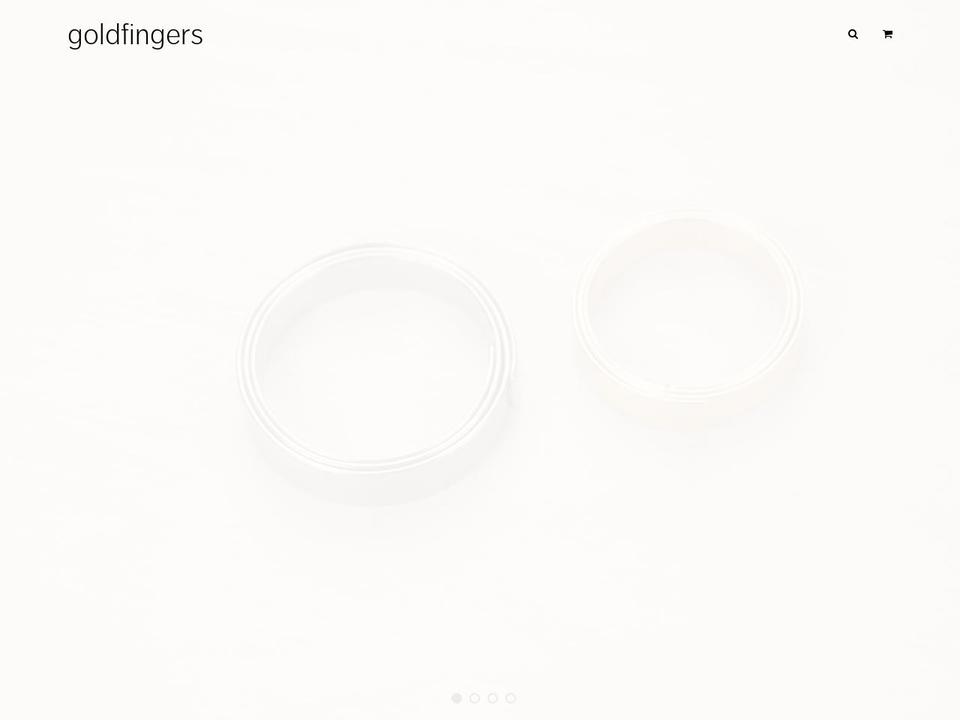 goldfingers.dk shopify website screenshot