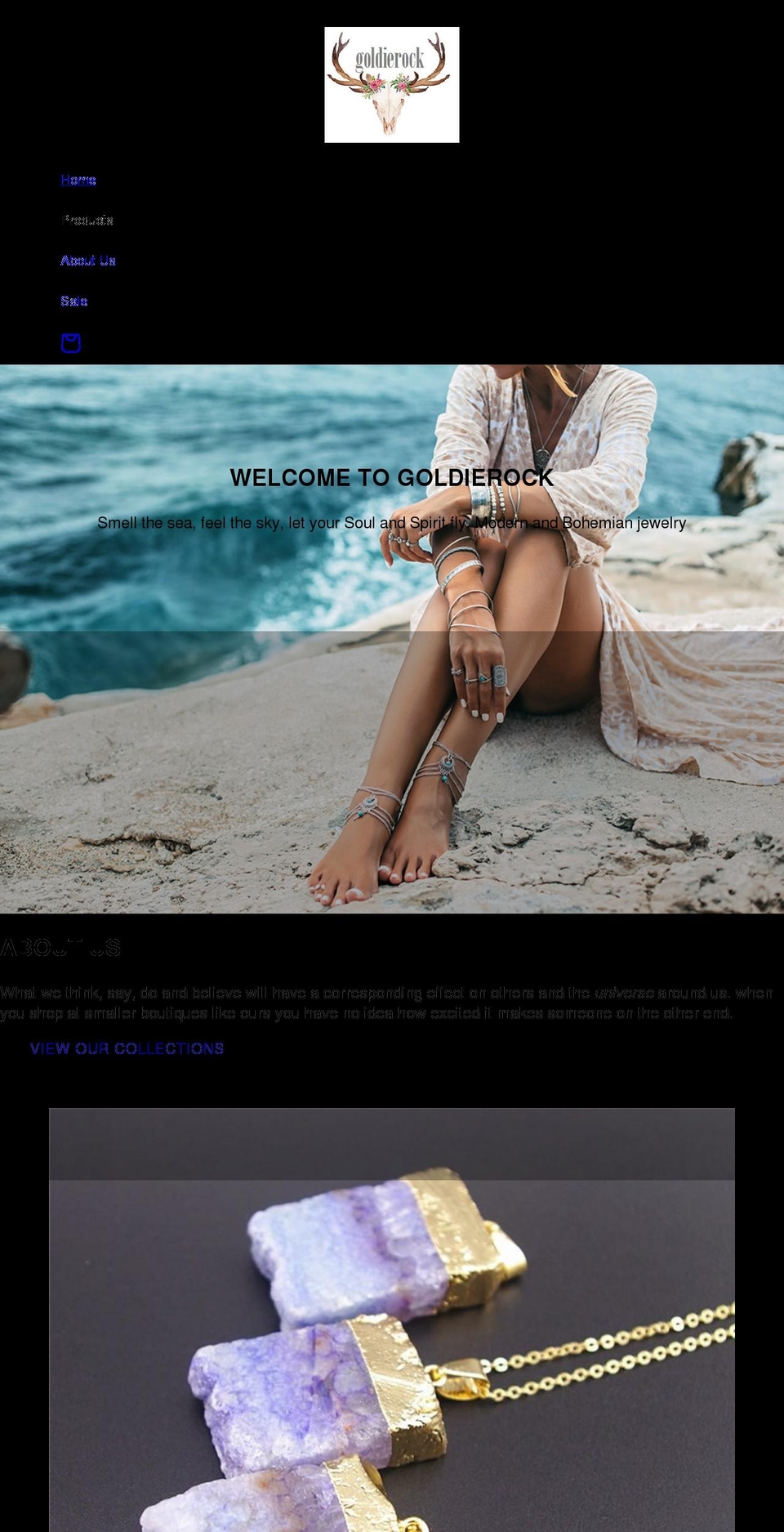 goldierock.com shopify website screenshot
