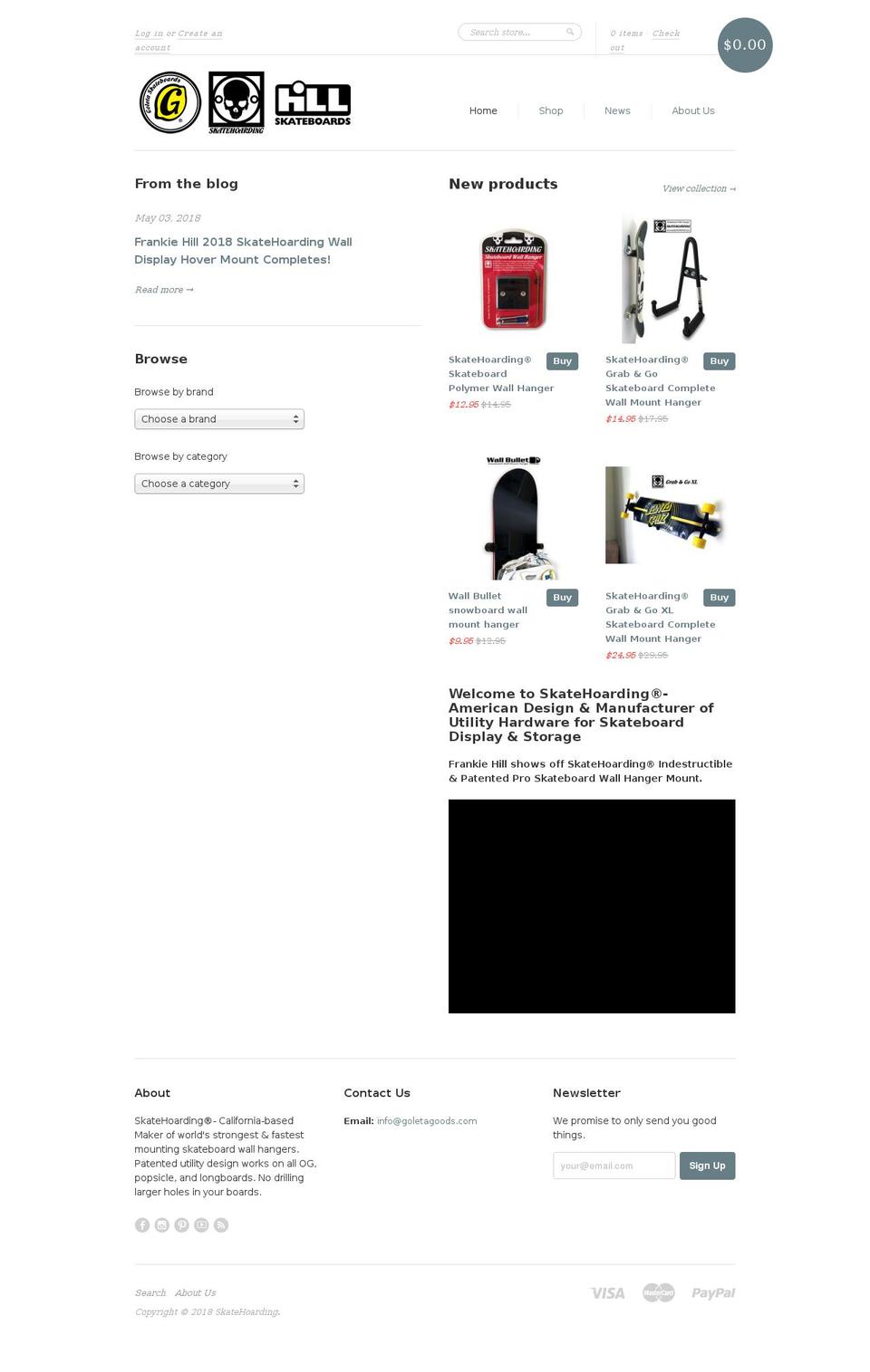 goletagoods.com — Shopify storefront screenshot