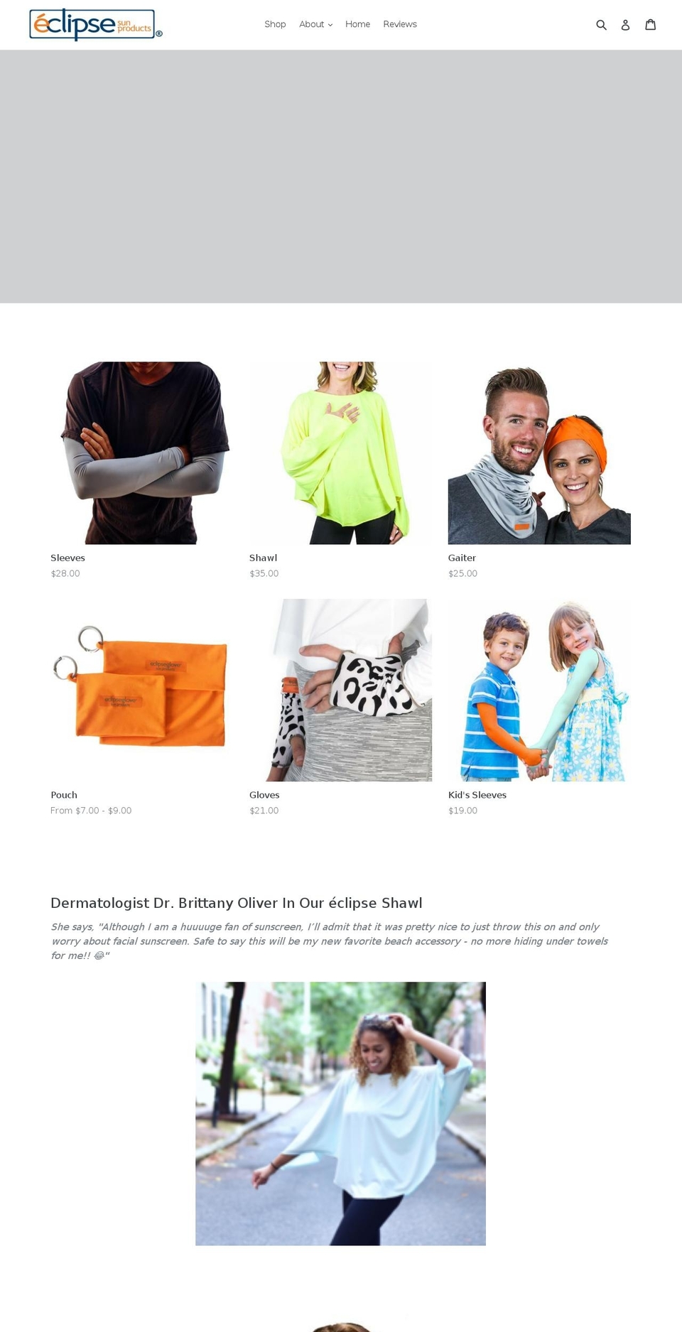 golf-sleeves.com — Shopify storefront screenshot
