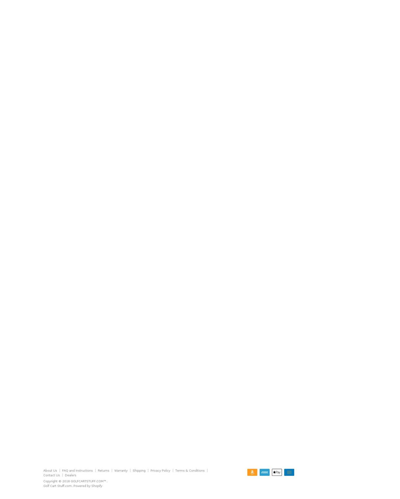 golfcartlightkits.com — Shopify storefront screenshot