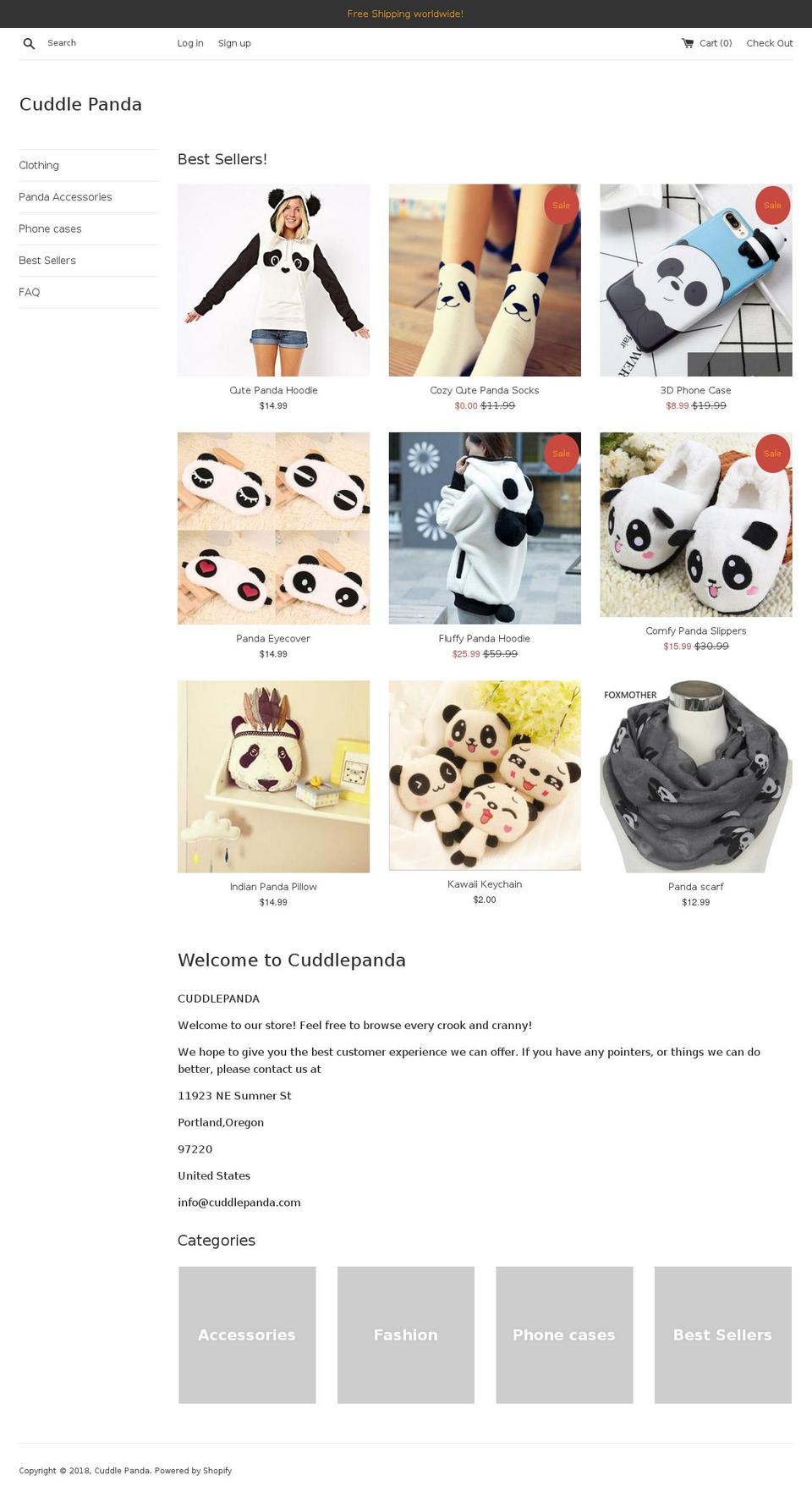 golfers4ever.com — Shopify storefront screenshot