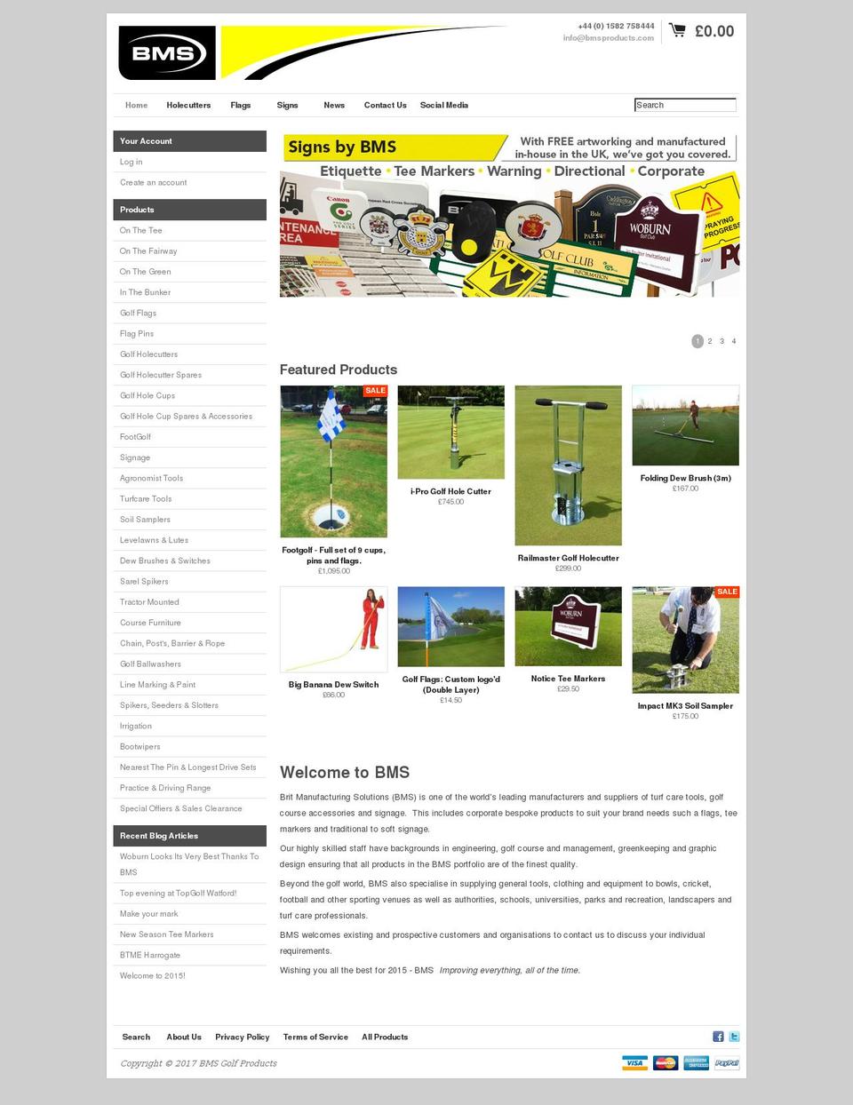 Expo Shopify theme site example golfholecup.com
