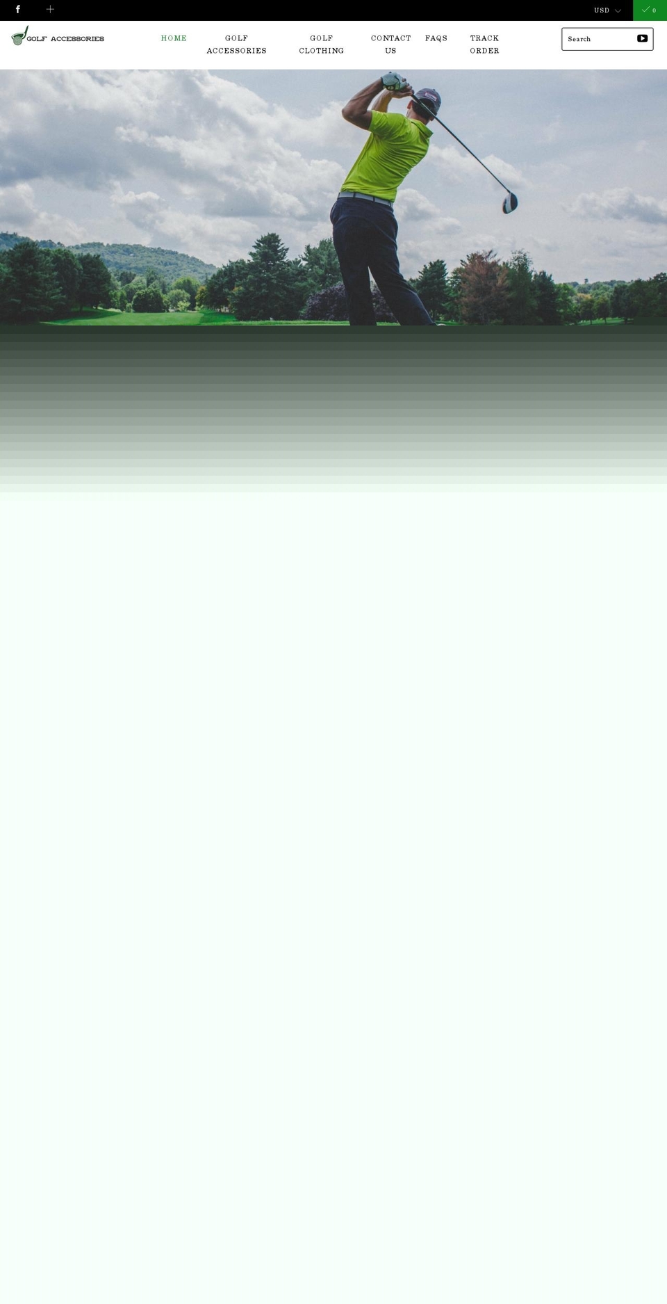 golflikepros.com shopify website screenshot