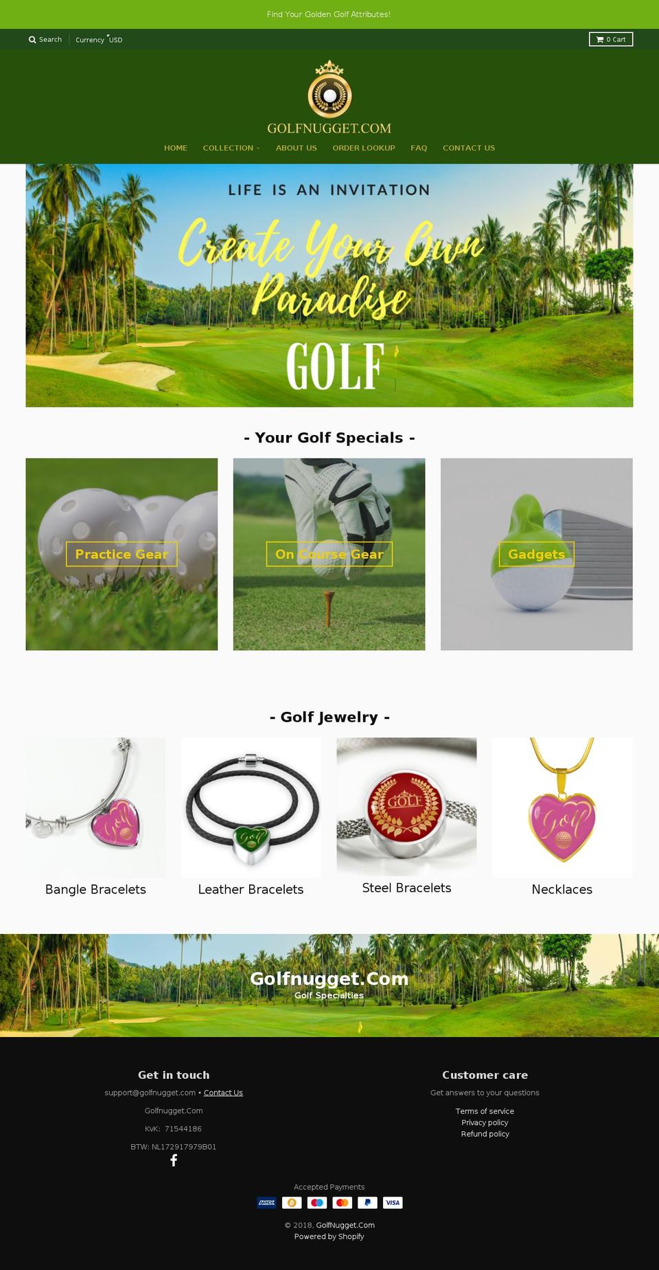 golfnugget.com — Shopify storefront screenshot
