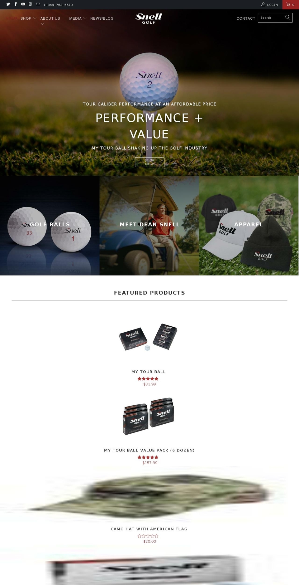 golfsnewway.com shopify website screenshot
