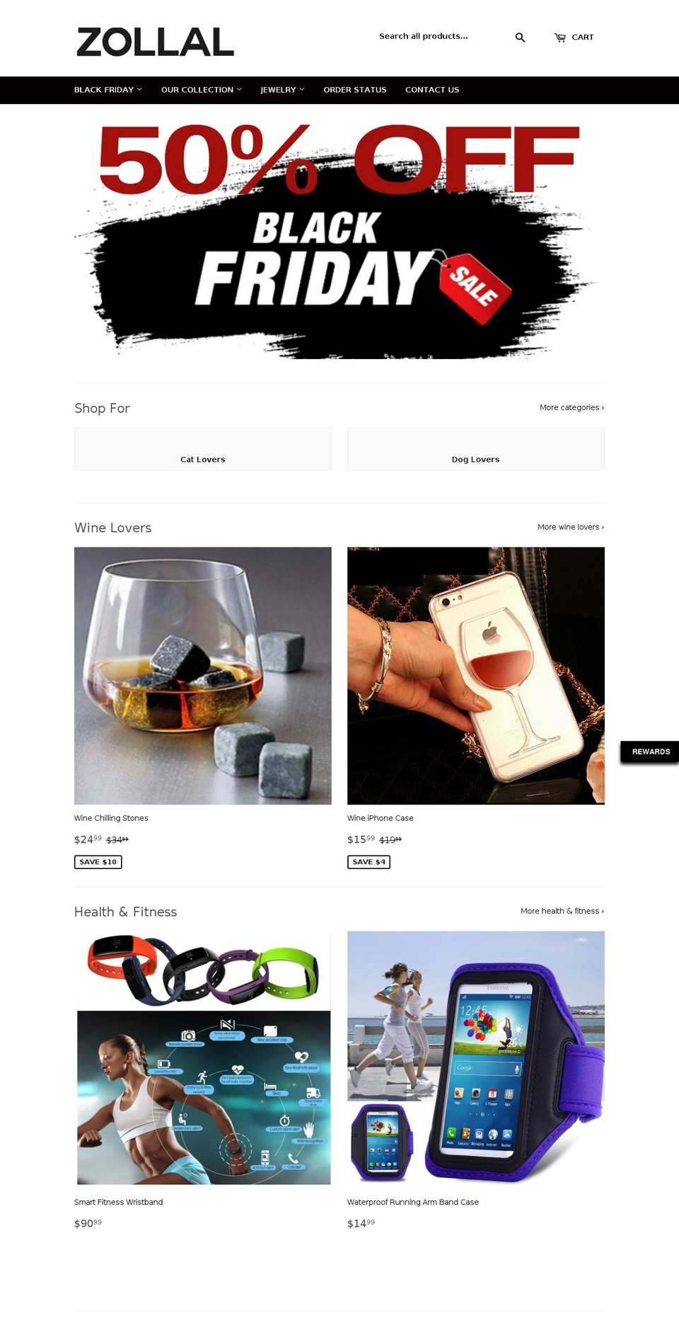 golgolistore.com — Shopify storefront screenshot