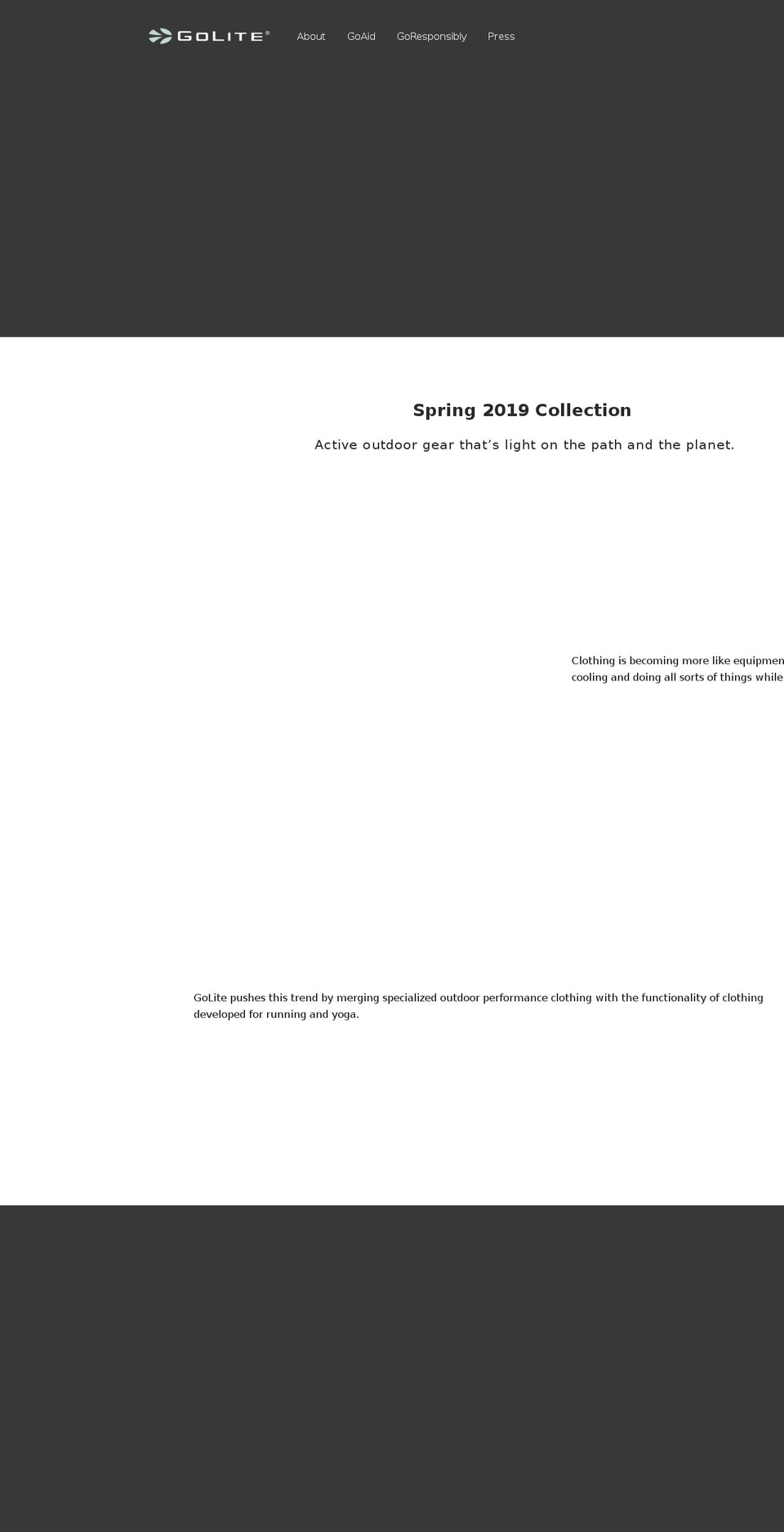 golite.net shopify website screenshot