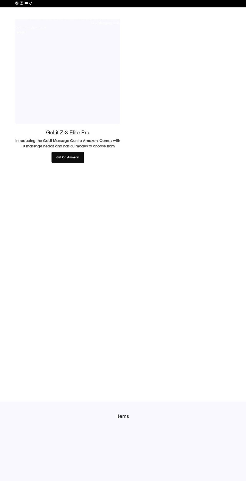 golits.com shopify website screenshot