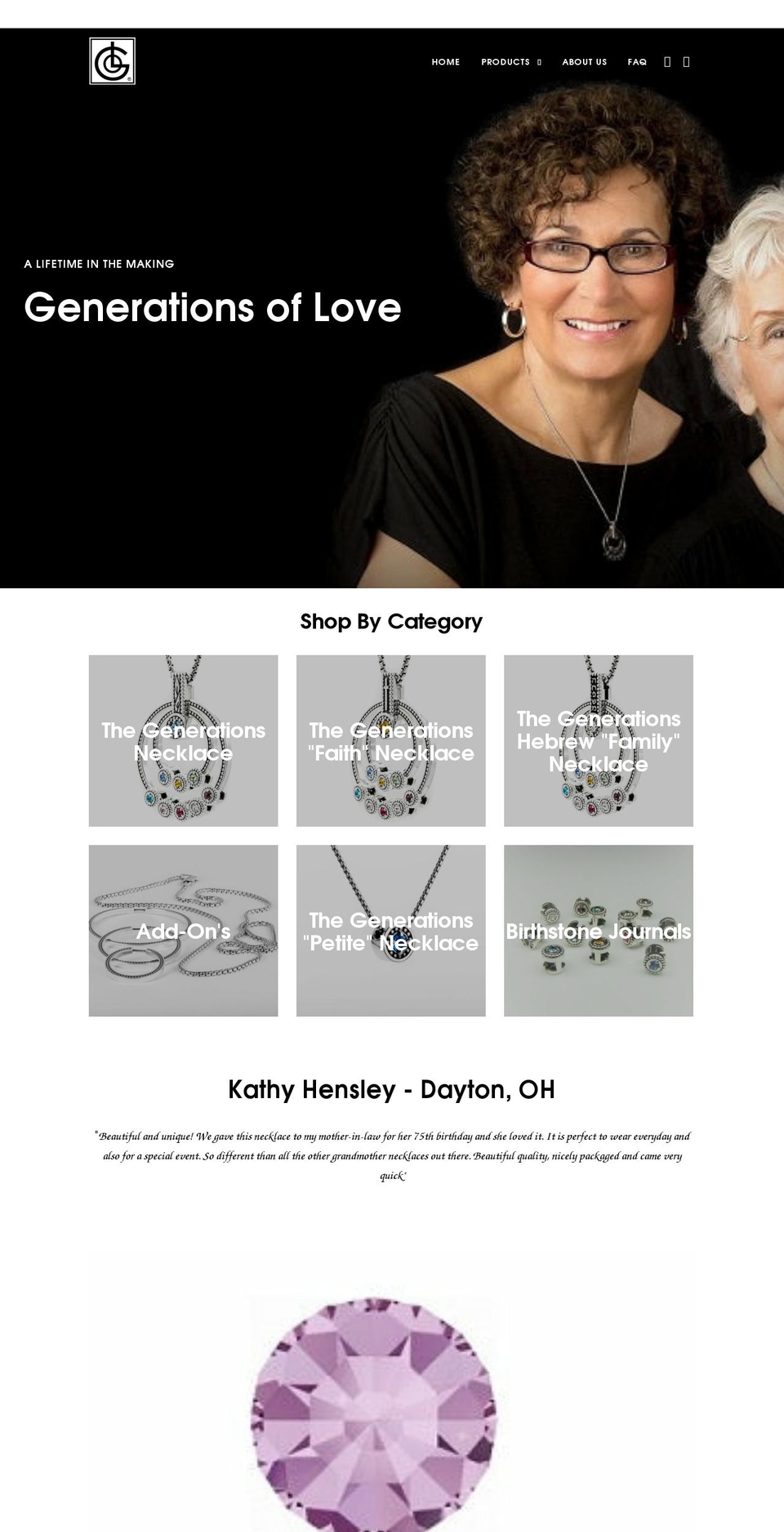 goljewelry.com shopify website screenshot