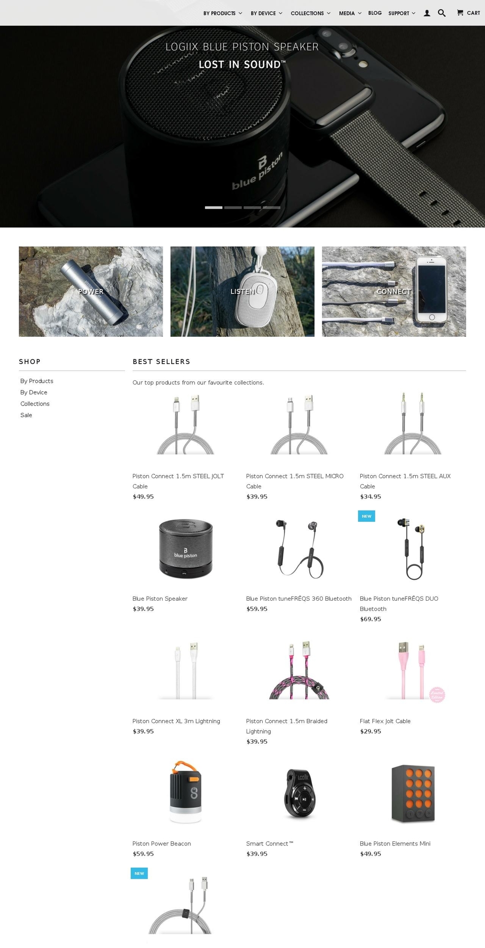 gologiix.com shopify website screenshot