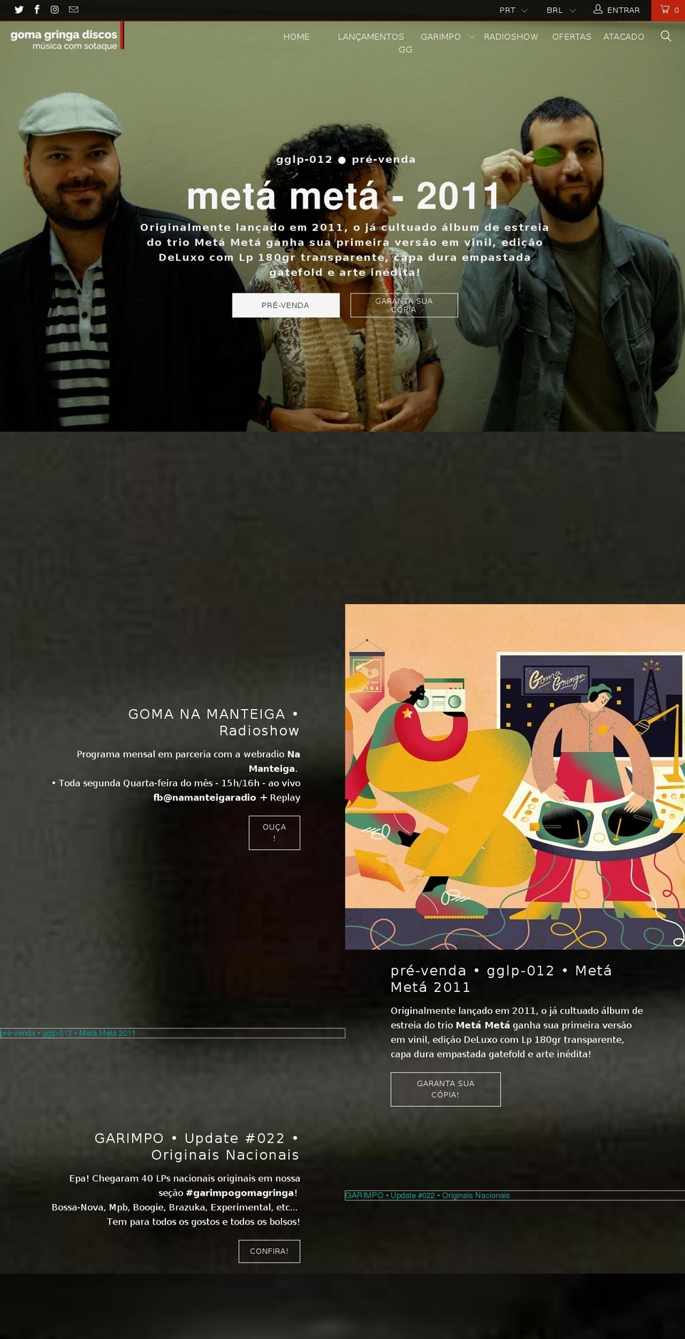 gomagringa.com shopify website screenshot