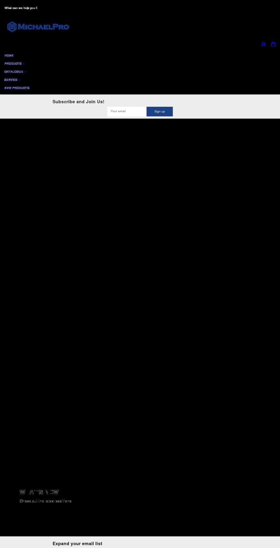 gomichaelpro.com shopify website screenshot